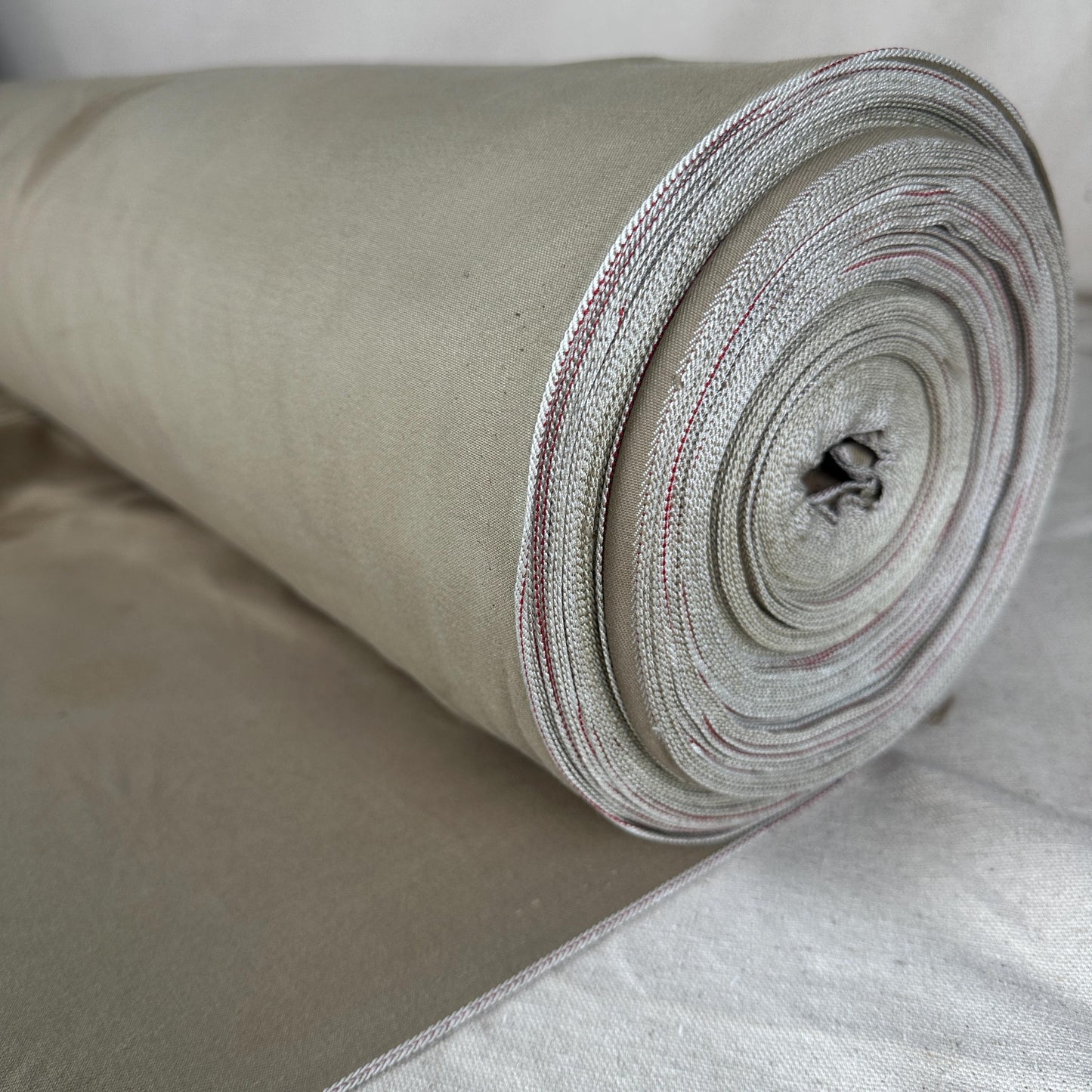 Selvedge Japanese Khaki Denim | Woven Fabric by the Yard | 350 GSM Denim Jeans, Jackets & Shirts