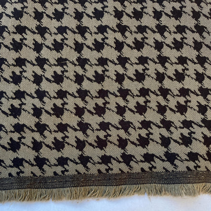 Cotton Pattern Twill Spandex Brown Jacquard Pattern Fabric By The Yard