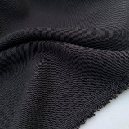 Black 100% Rayon Lyocell Twill Medium Weight 58" Woven Fabric By the Yard 60"