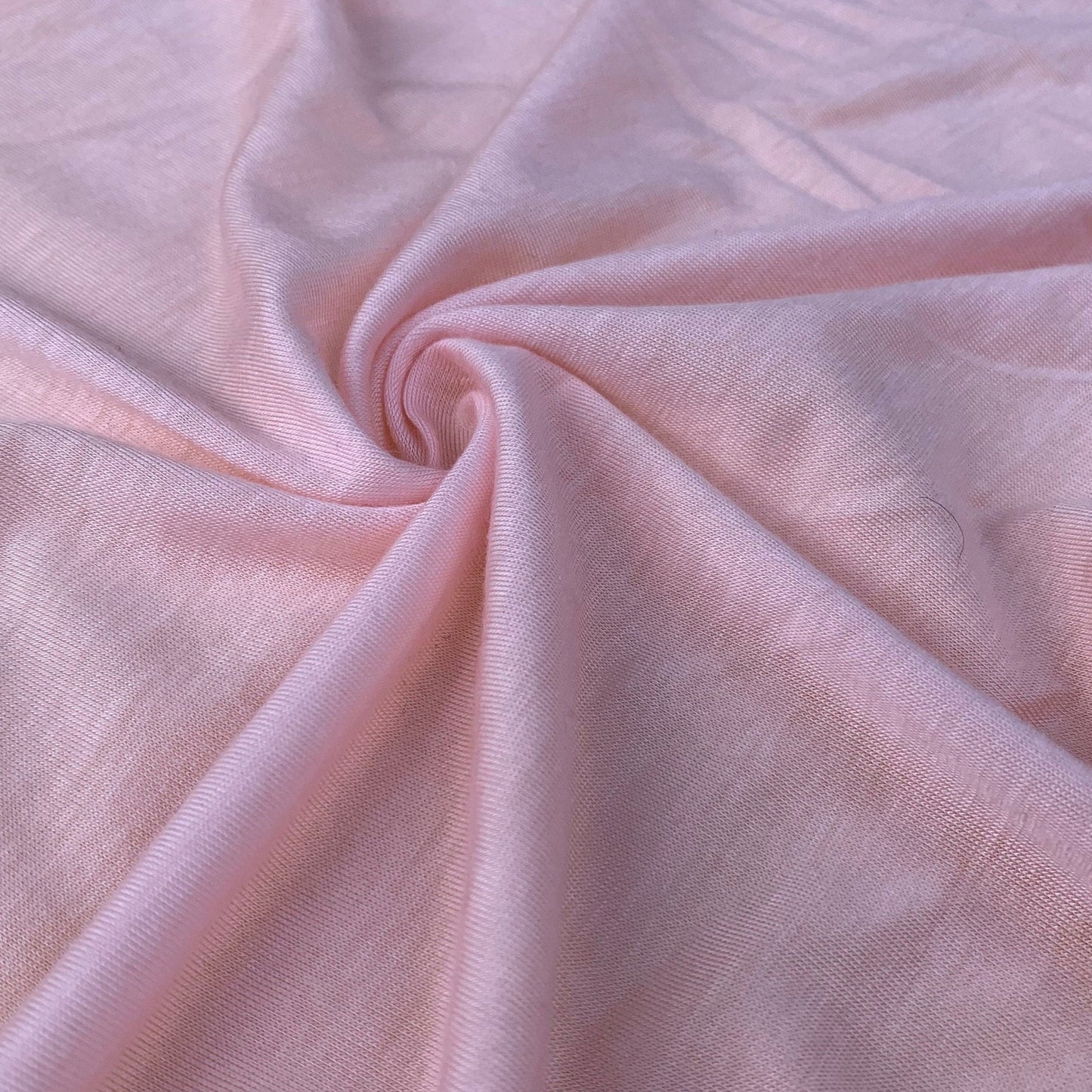 Jersey Knit Modal Spandex Lycra Stretch Pink Lemonade Blend Solid 60" Fabric By the Yard Good For Face Mask