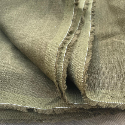 100 Linen Fabric by the Yard | 60 Inch Eco-Friendly 6oz Material for Sewing, Apparel & DIY Projects