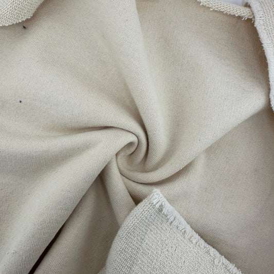Super Heavy Cotton French Terry Knit With Matching Jersey and Rib | 650 GSM/19 Oz French Terry Heavy Sweatshirt Fabric By The Yard