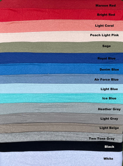 Linen Jersey Knit 60" Eco-Friendly Fabric By The Yard