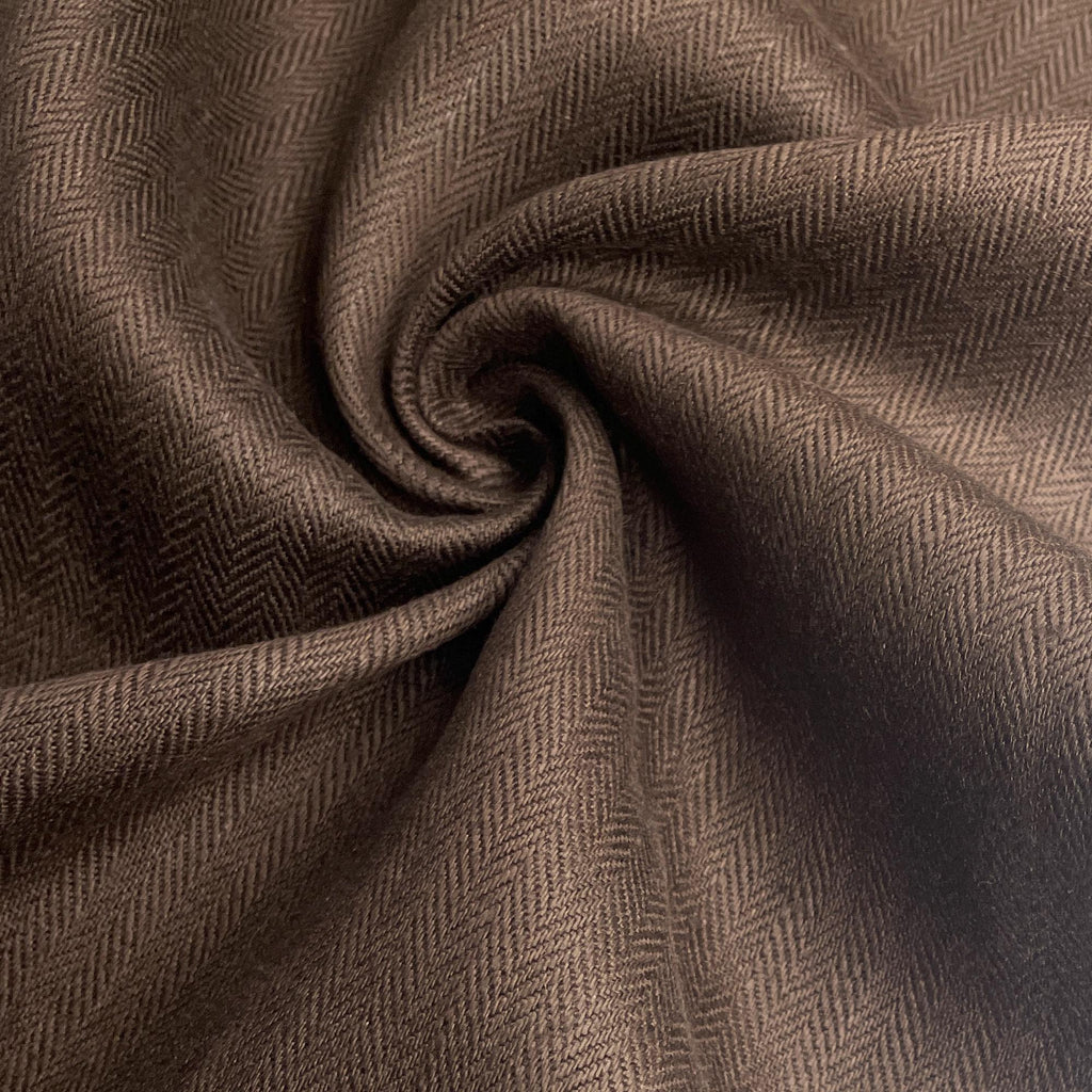 100% Italian Linen Heavy Herringbone 12 oz Upholstery/Apparel Fabric By The Yard 60"