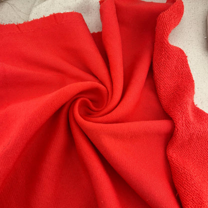 Medium Weight Cotton French Terry Knit Jersey | 300 GSM/18 Oz French Terry Sweatshirt Fabric By The Yard