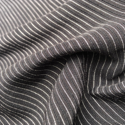 58" Striped Cotton Lyocell Tencel Blend By the Yard
