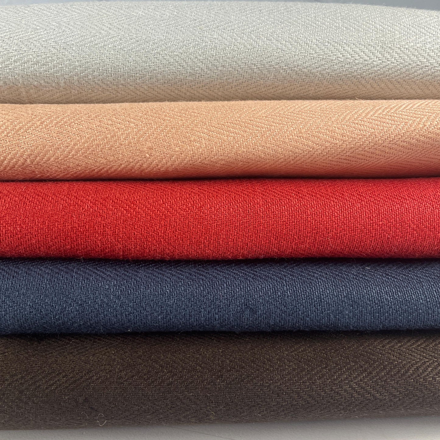 100% Italian Linen Heavy Herringbone 12 oz Upholstery/Apparel Fabric By The Yard 60"