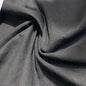 100% Cotton Black Broadcloth Sheeting Fabric By the Yard 60"