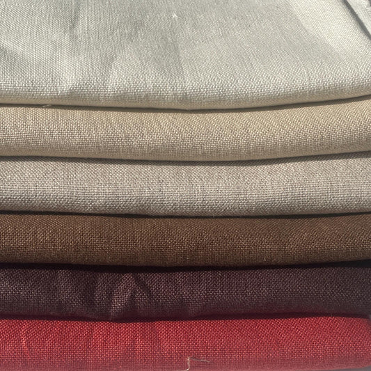 100% Italian Linen Heavy Canvas 16 oz Upholstery/Apparel Fabric By The Yard 60"