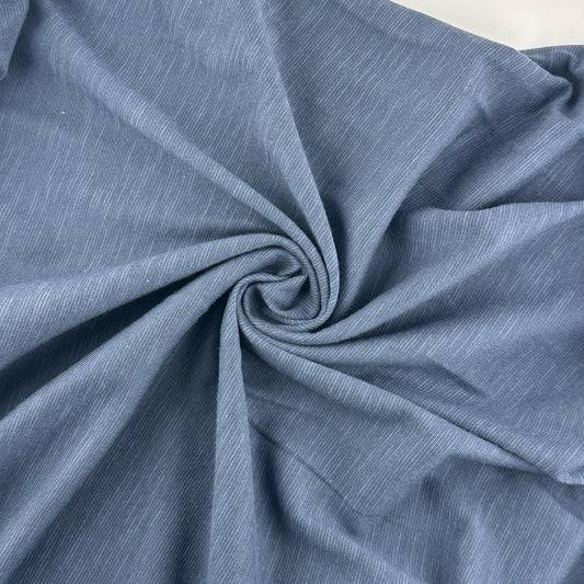 Cotton/Modal Navy Blue Spandex Lycra Jersey Knit Fabric By the Yard 60"