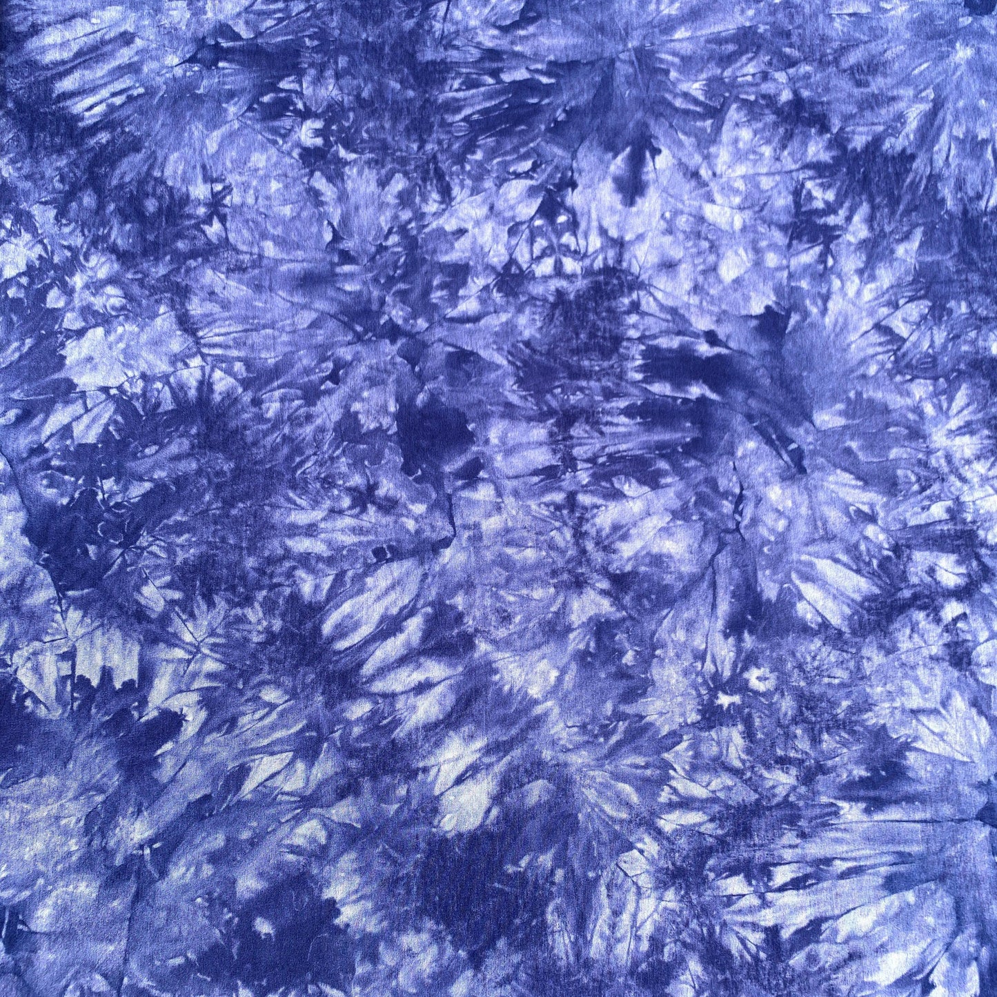 Bamboo Denim Blue Cloud Tie Dye Splash Spandex Jersey Knit 60" Eco-Friendly Fabric By The Yard