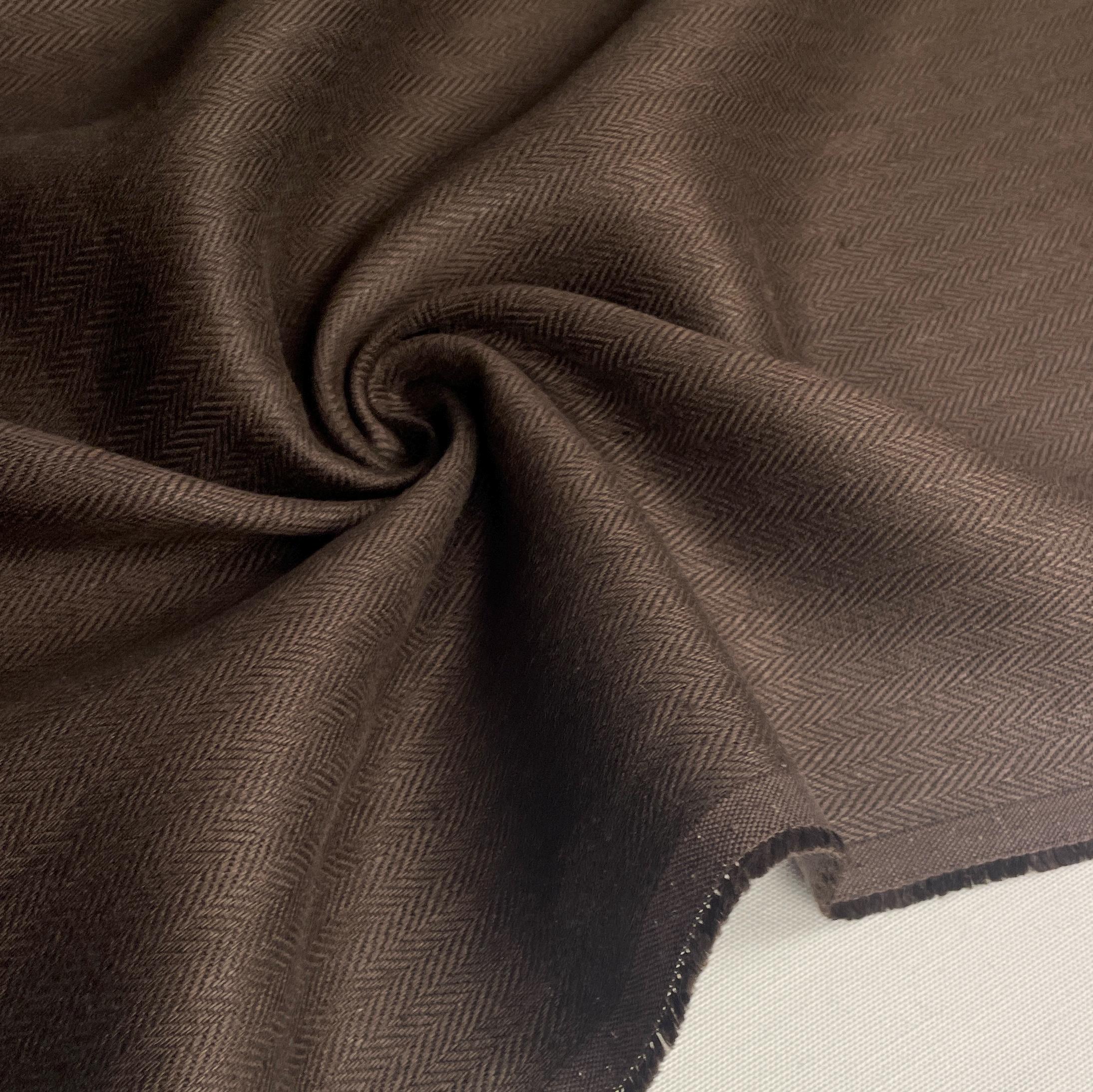 100% Italian Linen Heavy Herringbone 12 oz Upholstery/Apparel Fabric By The Yard 60"