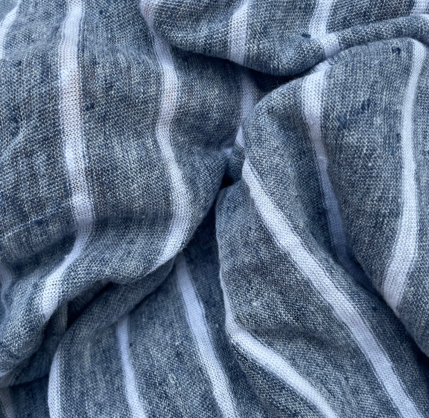 Linen Jersey Knit 60" Eco-Friendly Fabric By The Yard