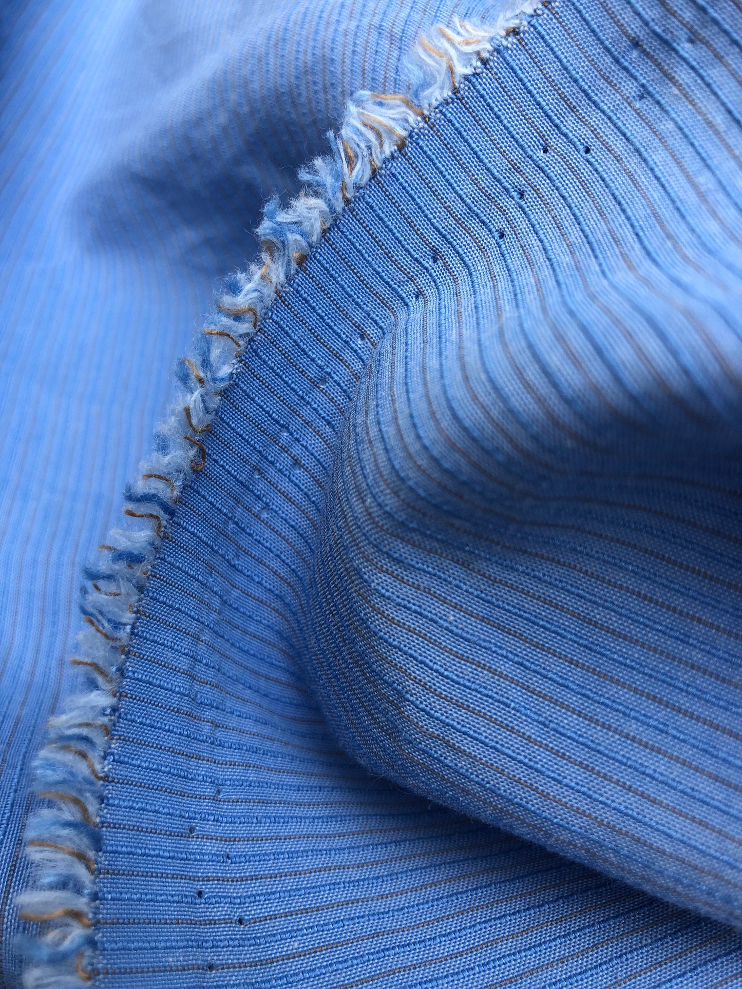 58" Striped Cotton Lyocell Tencel Blend By the Yard