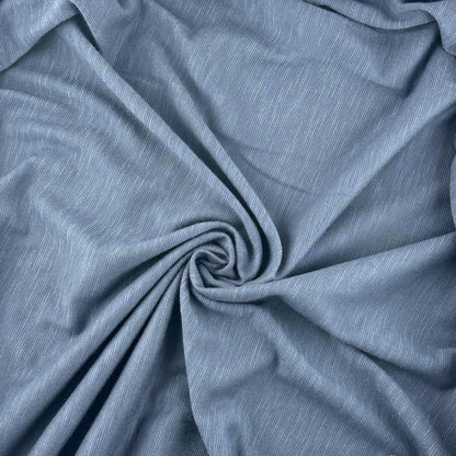 Cotton/Modal Navy Blue Spandex Lycra Jersey Knit Fabric By the Yard 60"