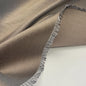 100% Silk Lightweight Brown Striped Silk Fabric by the Yard - Luxury Material for Sewing, Dressmaking, and Crafts