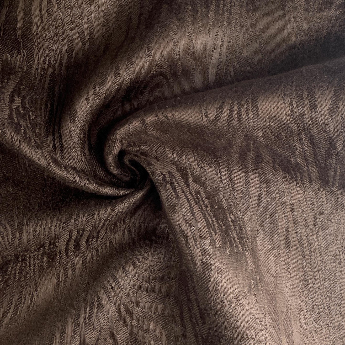 Heavy Italian Linen Red Wood Jacquard Pattern Design 16 oz Upholstery/Apparel Fabric By The Yard 60"