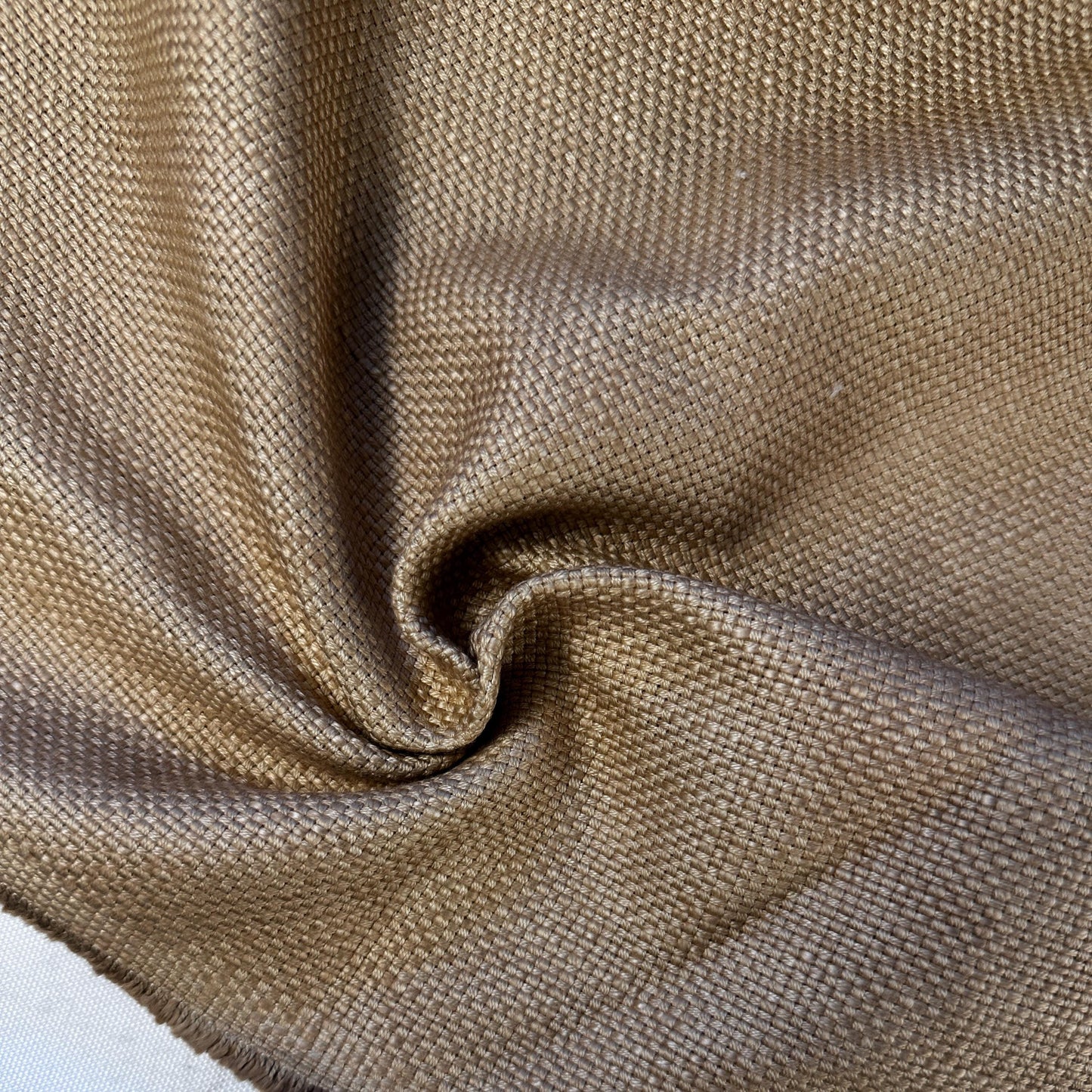Tan 100% Italian Heavy Cotton Canvas 12 oz Upholstery Fabric By The Yard 60"