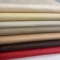 100% Italian Linen Canvas Fabric by the Yard | 8oz Laminated Back 60” Upholstery Material