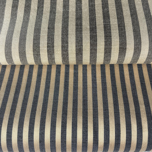 100% Silk Lightweight Striped Silk Fabric by the Yard - Luxury Material for Sewing, Dressmaking, and Crafts