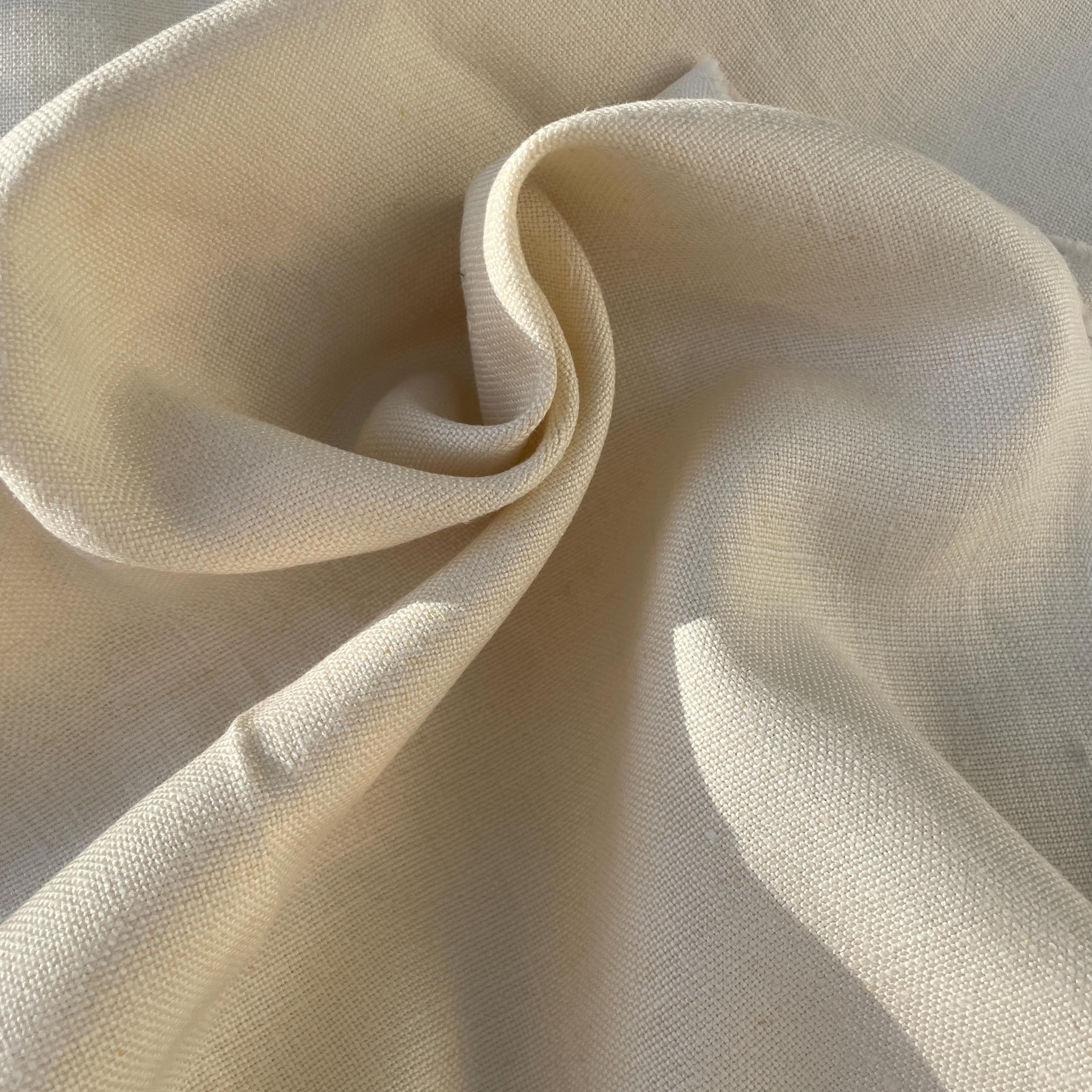 100% Italian Linen Brown Heavy Canvas 12 oz Upholstery/Apparel Fabric By The Yard 60"