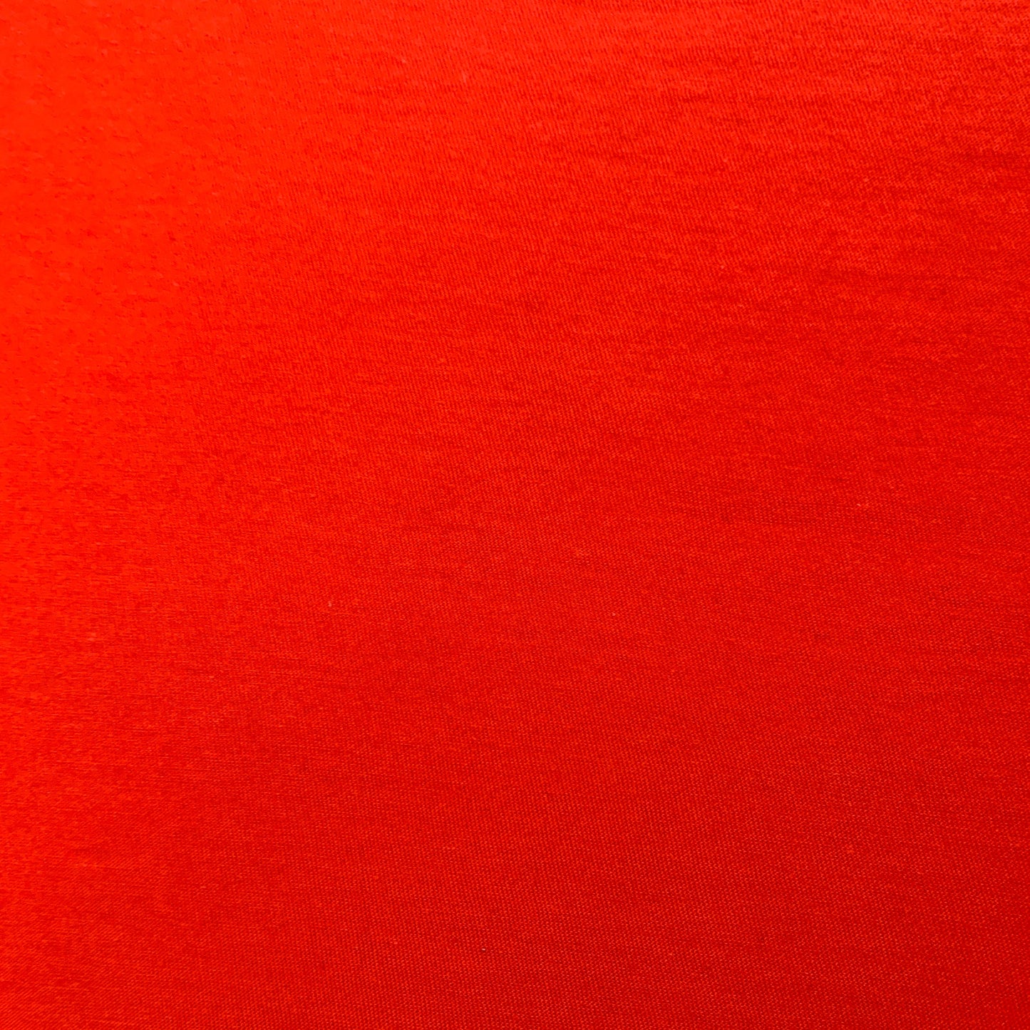 Cotton Red Orange Jersey Knit 100% Fabric By the Yard 58"