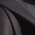 100% Cotton Twill Woven Black Fabric By the Yard 60"