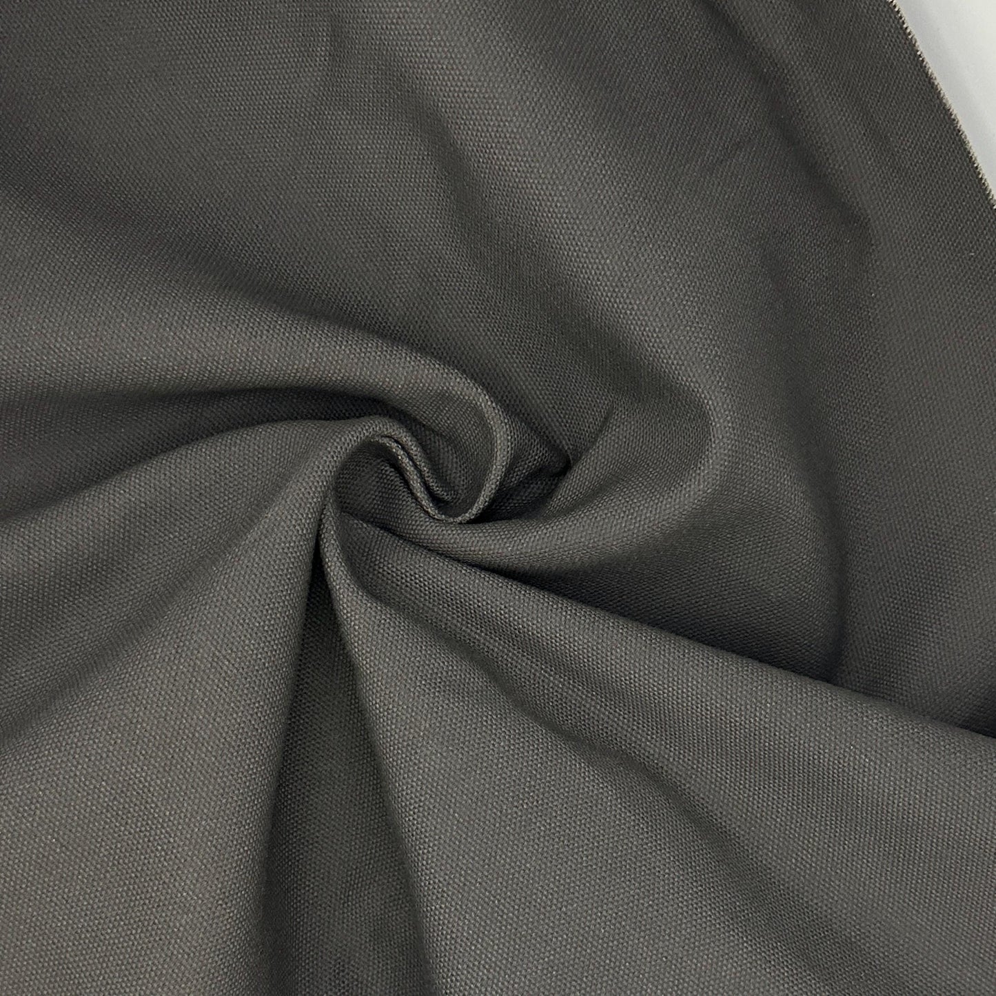 Medium Gray 12 Oz 100% Duck Canvas Cotton HeavyWeight Apparel Fabric By The Yard