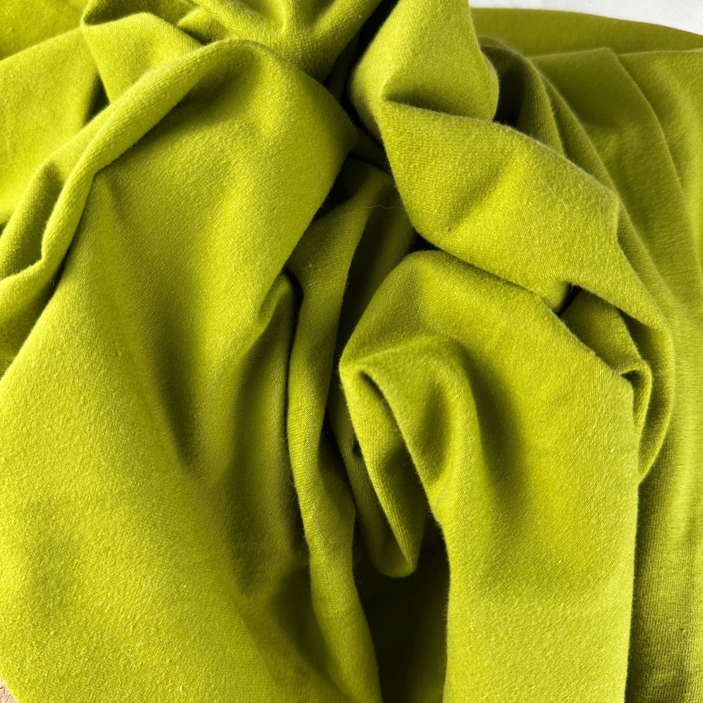 Cotton Jersey Spandex 10 oz Medium Weight Eco-Friendly Sustainable Fabric By the Yard