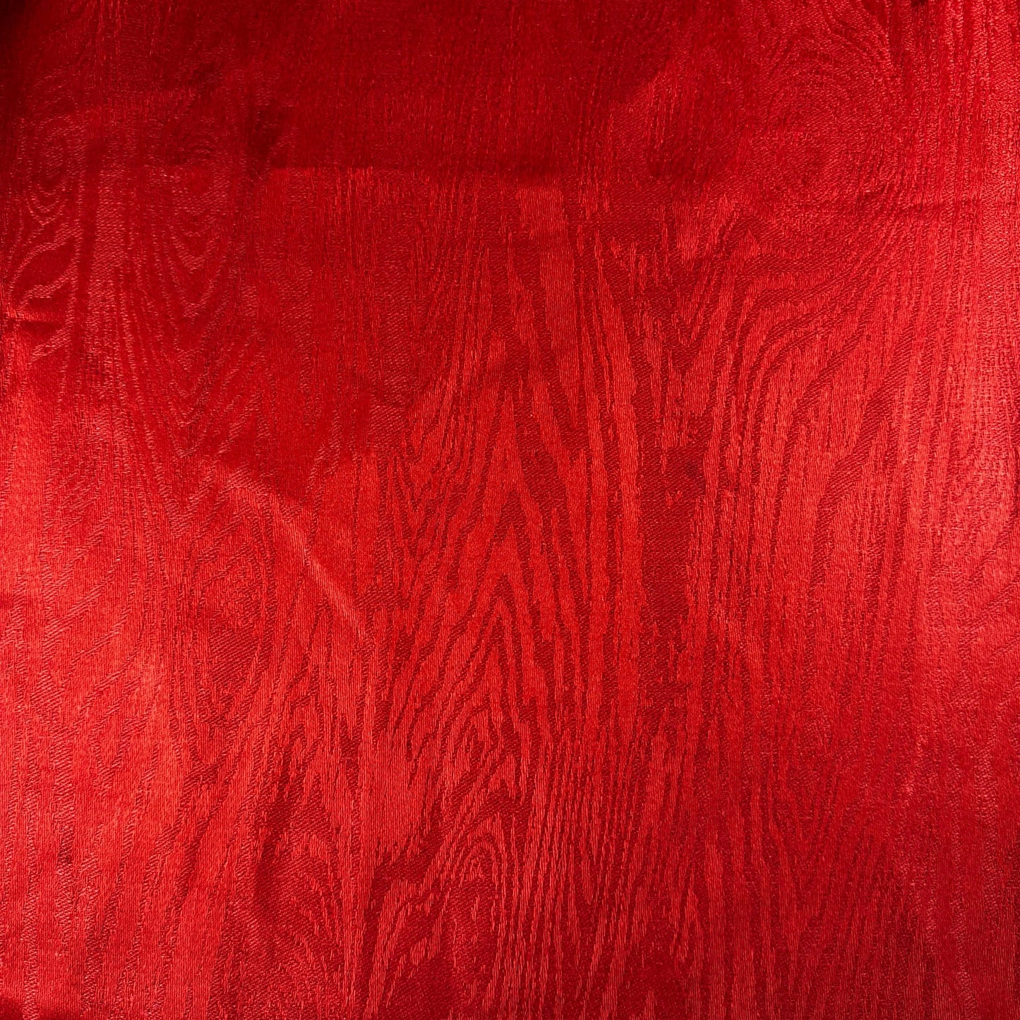 Heavy Italian Linen Red Wood Jacquard Pattern Design 16 oz Upholstery/Apparel Fabric By The Yard 60"