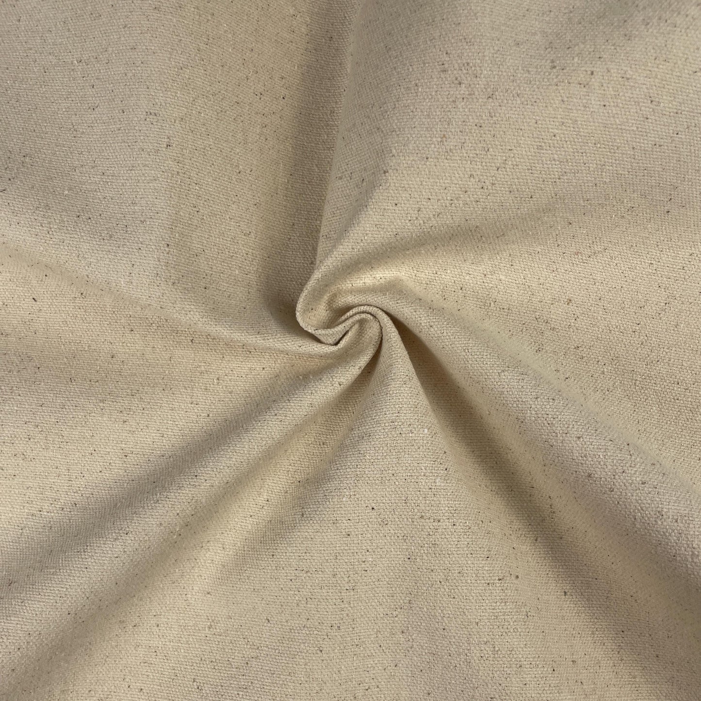 10 OZ Natural Cotton Canvas Fabric by the Yard | Durable Material for Apparel, Upholstery, and DIY Projects