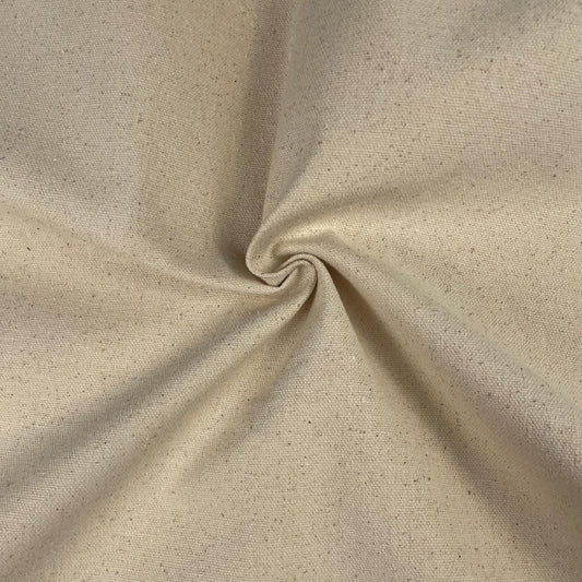 10 OZ Natural Cotton Canvas Fabric by the Yard | Durable Material for Apparel, Upholstery, and DIY Projects