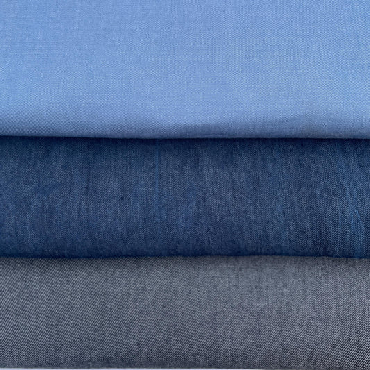 Japanese Tencel Denim – Soft, Breathable,  Lyocell Fabric by the Yard