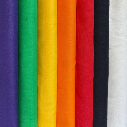 Linen Cotton Blend Fabric – Soft, Breathable, and Versatile for Sewing and Apparel – Light to Medium Weight