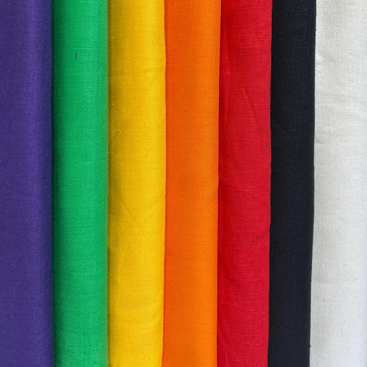 Linen Cotton Blend Fabric – Soft, Breathable, and Versatile for Sewing and Apparel – Light to Medium Weight