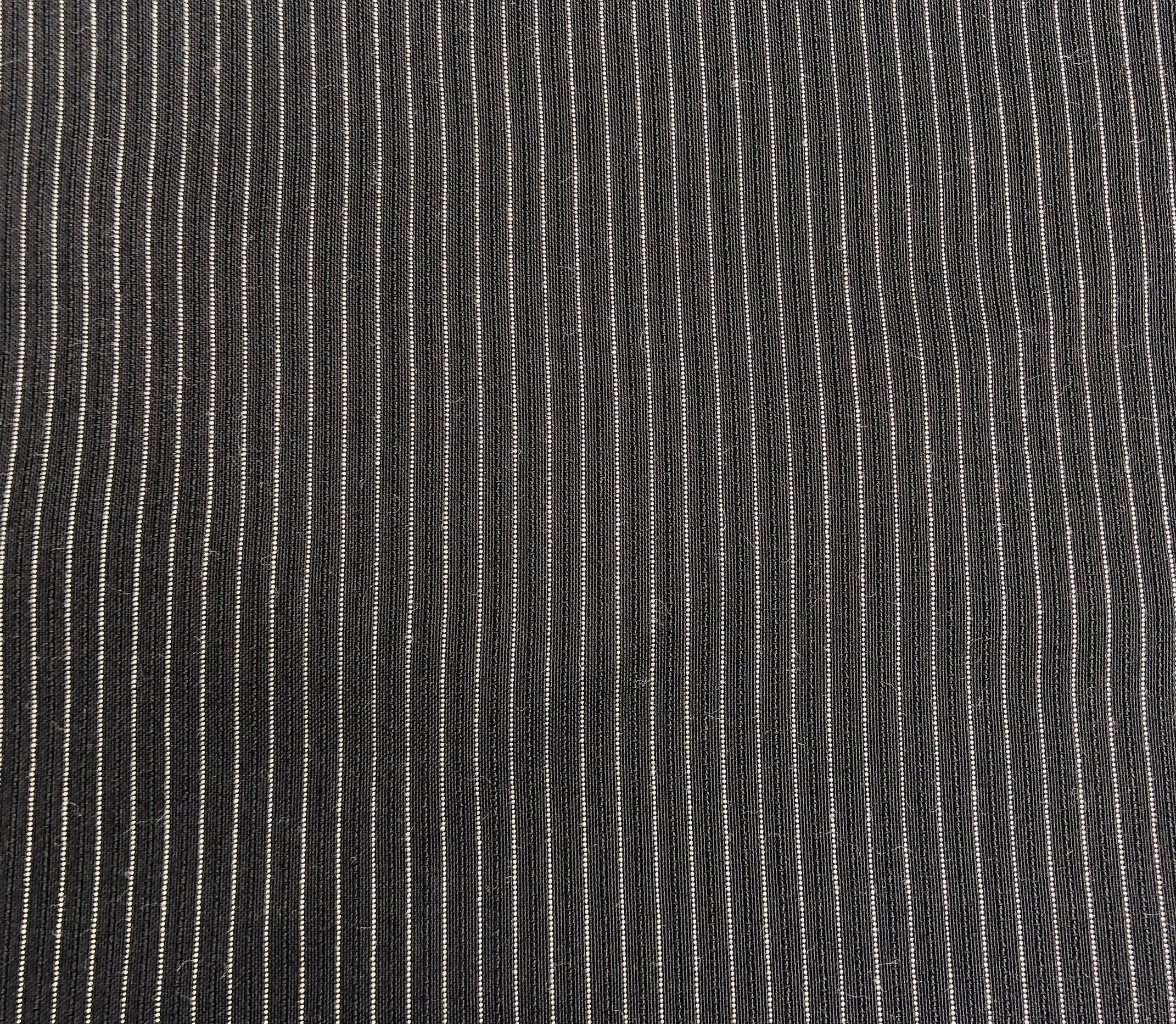 58" Striped Cotton Lyocell Tencel Blend By the Yard