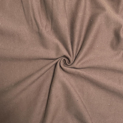 Cotton Fleece With Matching Rib Medium Weight | 400 GSM/ 12 OZ Knit Sweatshirt Fabric By The Yard