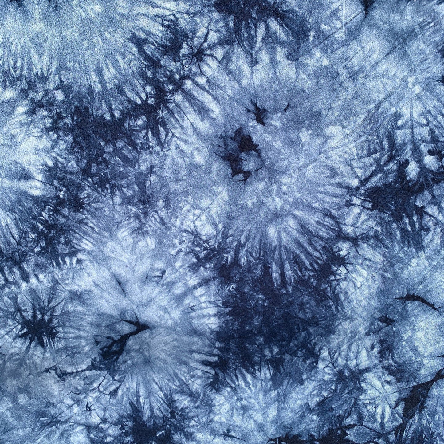 Bamboo Spandex Cloud Tie Dye Splash Jersey Knit 60" Eco-Friendly Fabric By The Yard