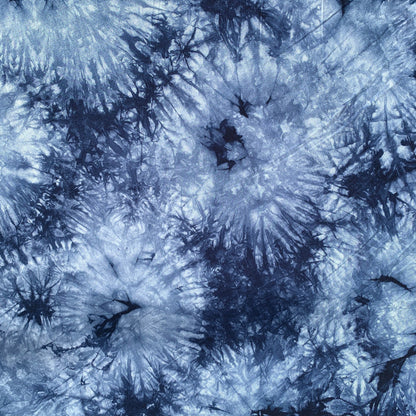 Bamboo Spandex Cloud Tie Dye Splash Jersey Knit 60" Eco-Friendly Fabric By The Yard