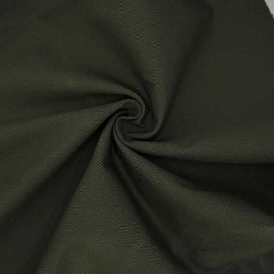Olive Green 10 Oz 100% Duck Canvas Cotton HeavyWeight Apparel Fabric By The Yard