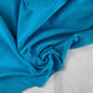 Sky Blue Cotton Jersey Spandex 10 oz Medium Weight Eco-Friendly Sustainable Fabric By the Yard
