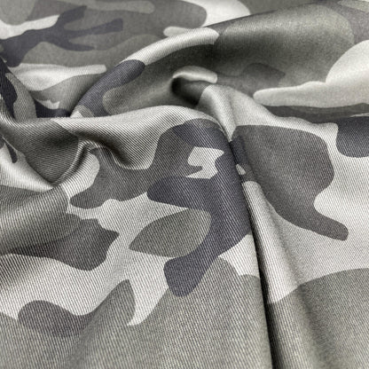 Tencel Twill Camo Fabric by the Yard | Eco-Friendly, Soft, and Lightweight Material for Apparel & DIY Projects