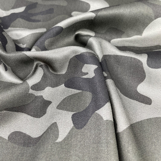 Tencel Twill Camo Fabric by the Yard | Eco-Friendly, Soft, and Lightweight Material for Apparel & DIY Projects